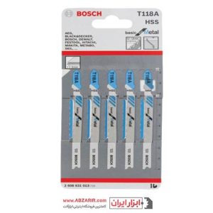 تیغ اره 5 عددی عمودبر فلز طرح بوش مدل T118A