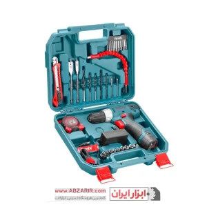 35 عددی دریل شارژی 12 ولت تک باطری رونیکس مدل RS-8013