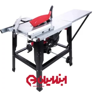 اره میزی ۳۱۵ میلیمتر دینامی با اسلاید و گونیا  محک مدل TS-315B