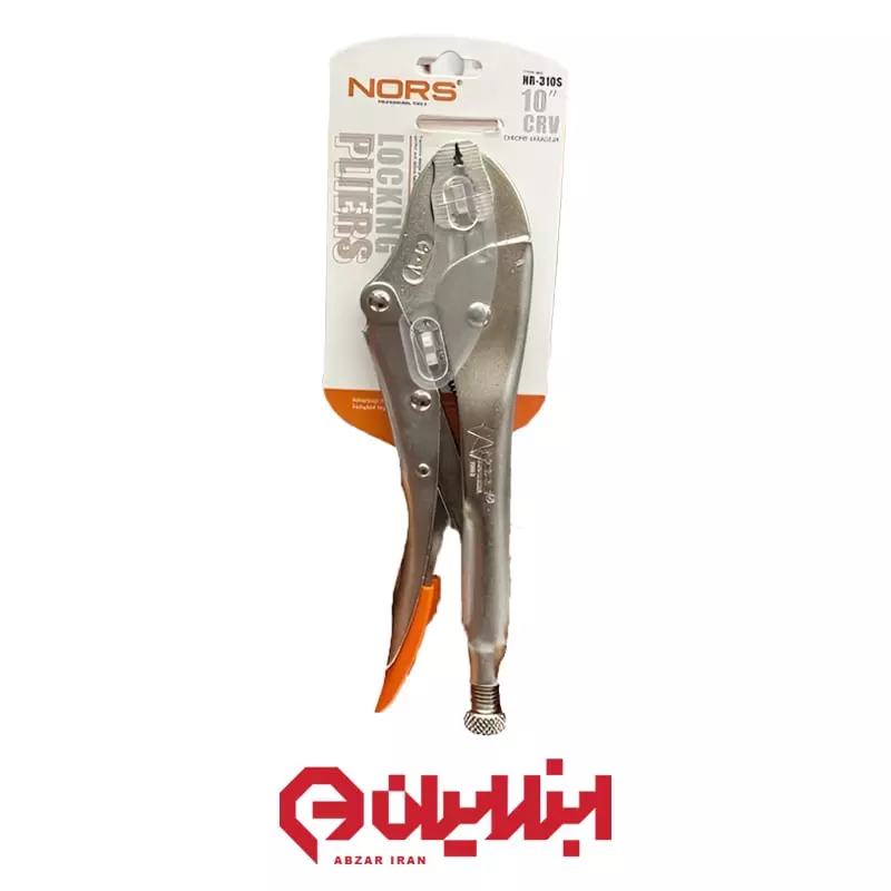 انبر قفلی 10 اینچ مدل آلمانی نورس مدل NR-310S - ابزار ایران