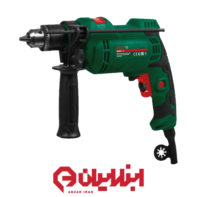 دریل 13 میلیمتر چکشی 710 وات دی دبلیو تی مدل DWT SBM07-13