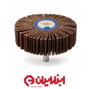 سنباده چتری قطر ۸۰ میلی متر – پهنای 20 میلی متر – مش ۱۲۰ – شافت ۶