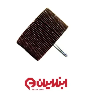 سنباده چتری قطر ۸۰ میلیمتر - پهنای ۵۰ میلیمتر - مش ۱۲۰ - شافت ۶
