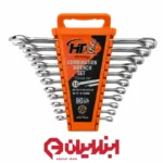 آچار ۱۲ عددی یک سر رینگ پلکانی HT-252