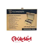 ست ۱۵ عددی تیغ اور فرز پایه ۶ تکنوسون