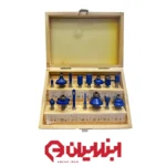 ست ۱۵ عددی تیغ اور فرز پایه ۶ تکنوسون