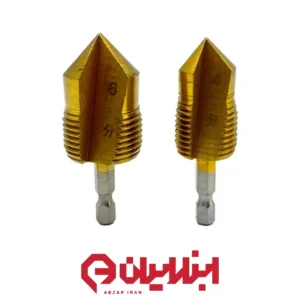 مته لوله گشاد کن رزوه دار ۲ عددی